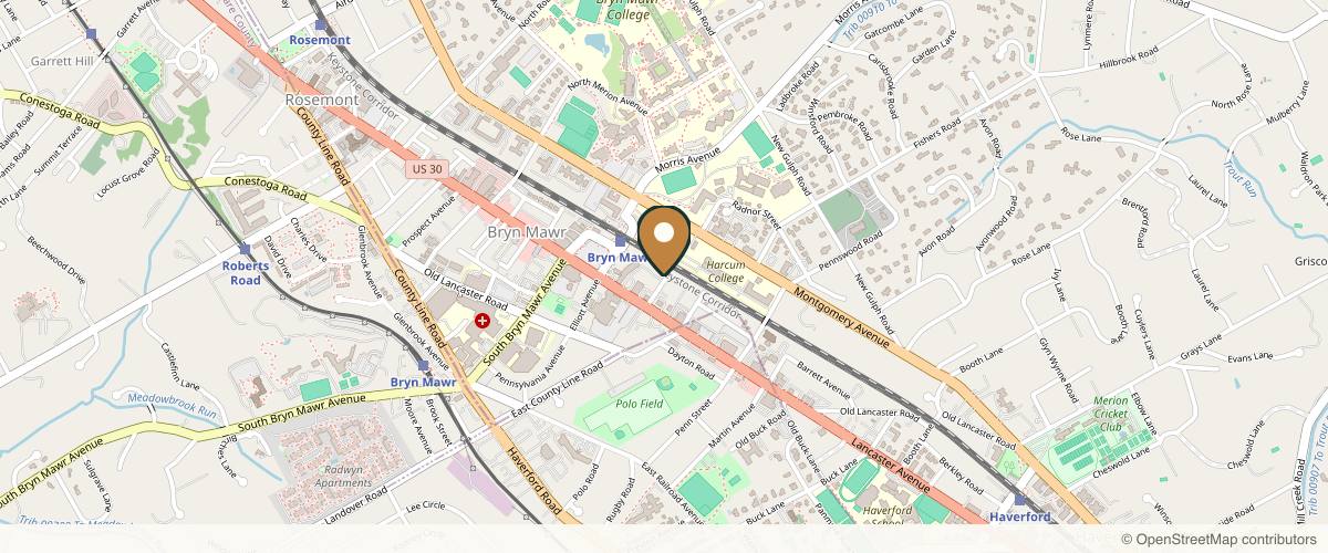 Map showing Bloom Facial Plastic & Aesthetic Surgery in Philadelphia, Pennsylvania