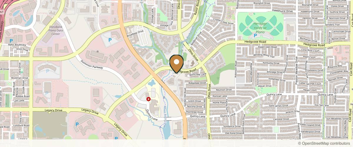 Map showing Brobst Facial Plastic Surgery and Aesthetics - Robert Brobst, M.D. in McKinney, Texas