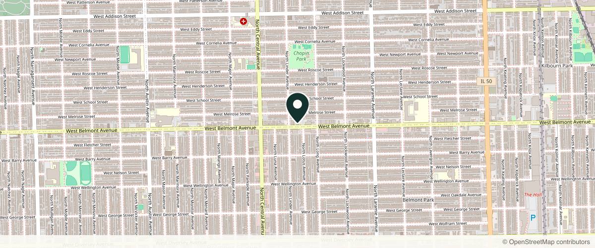 Map showing Chicago Skin Clinic in Chicago, Illinois