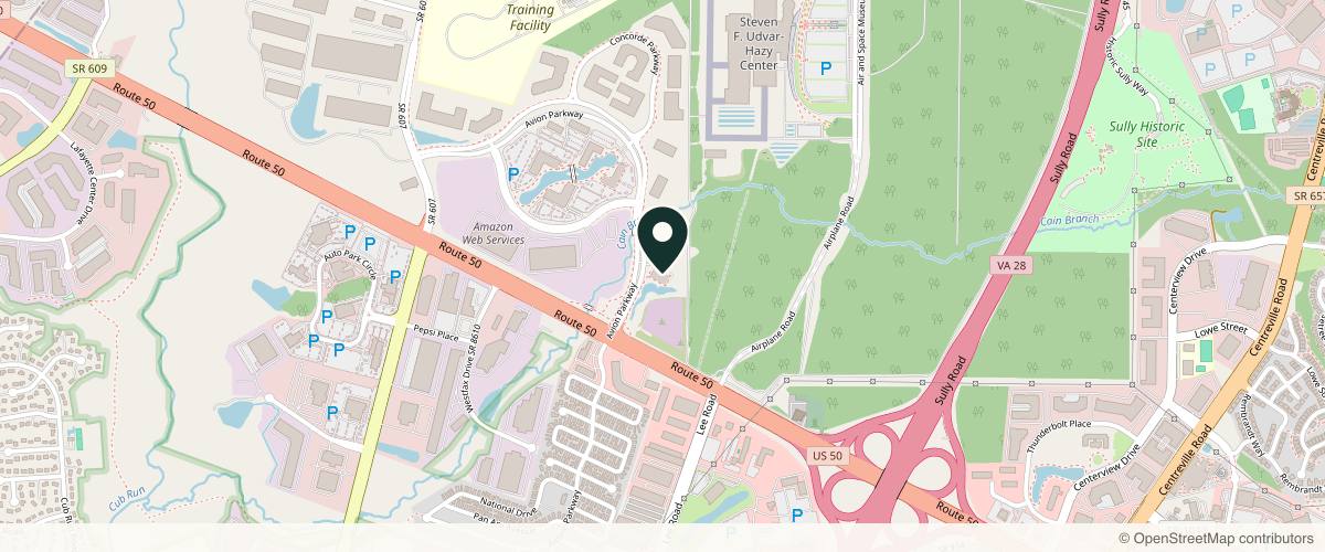 Map showing Clinical Dermatology Center in Fairfax, Virginia