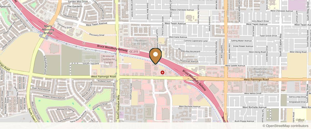 Map showing Couture Medical in Las Vegas, Nevada