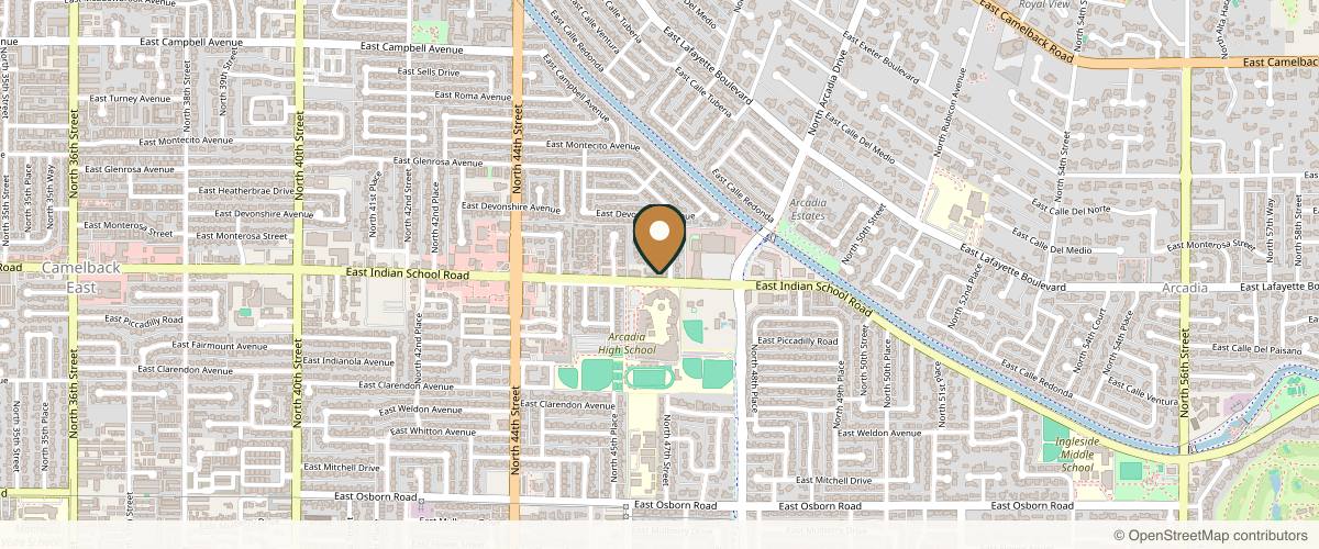Map showing CraftMD Aesthetics/Wellness in Phoenix, Arizona