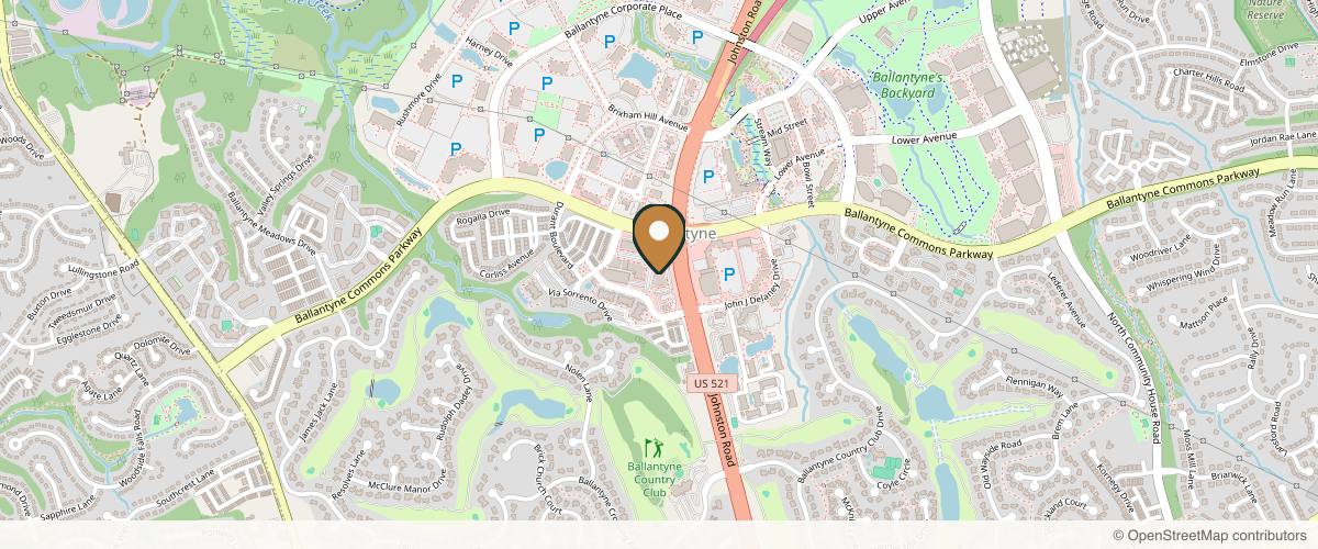 Map showing Criswell & Criswell Plastic Surgery & MedSpa in Charlotte, North Carolina