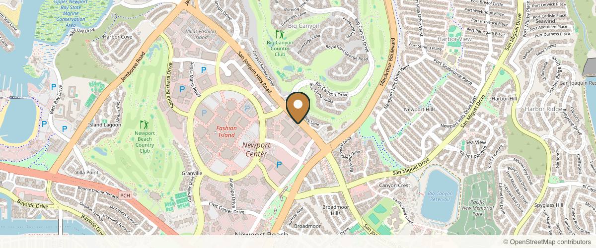 Map showing Cruise Plastic Surgery in Irvine, California