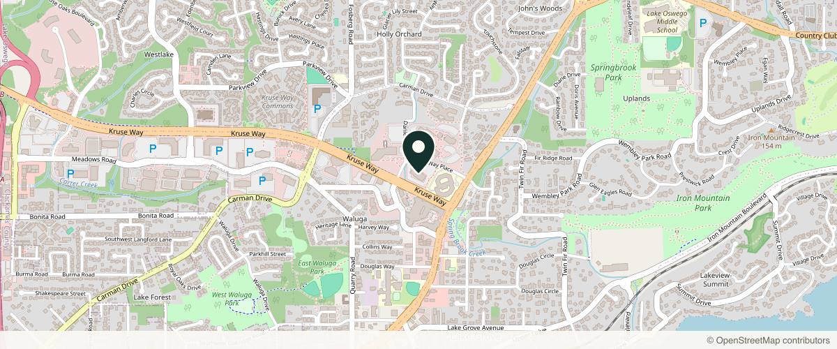 Map showing Dermatology Associates - Lake Oswego in Portland, Oregon