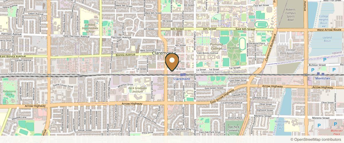 Map showing Dev Wali, MD Plastic Surgery-Medspa in Riverside, California