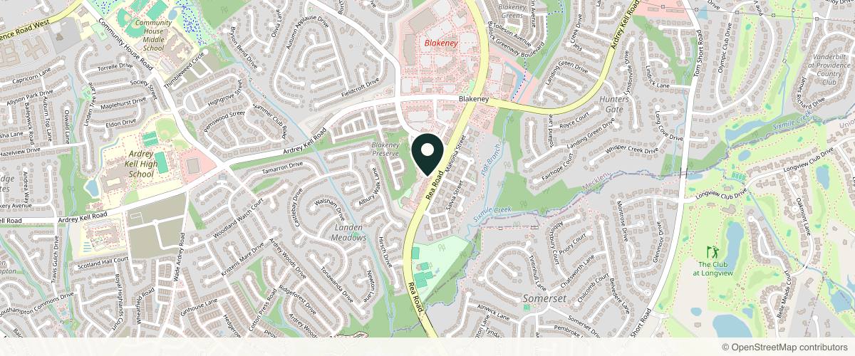 Map showing Ditesheim Cosmetic Surgery in Concord, North Carolina