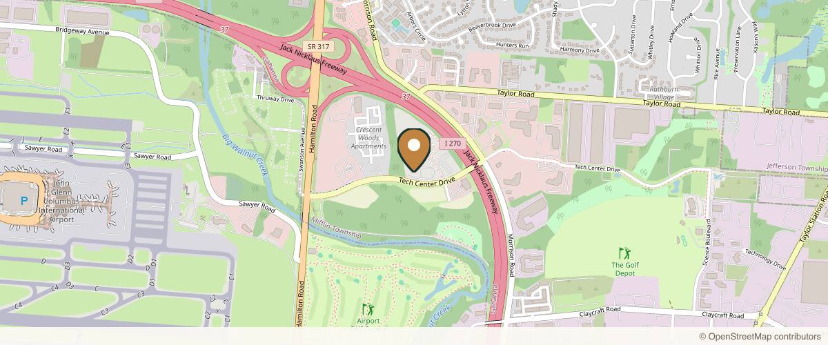 Map showing Dr. Courtney Kauh, MD | Columbus Eyelid Plastic Surgeon | Revive Eye and Face in Columbus, Ohio