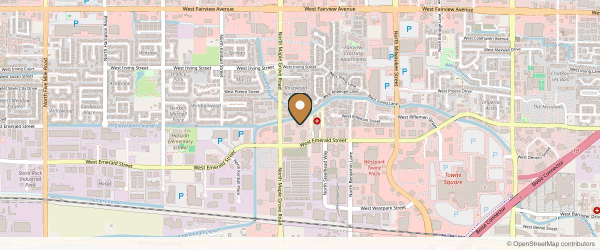 Map showing Dr. Daniel Gay: General Surgeon Boise in Boise, Idaho