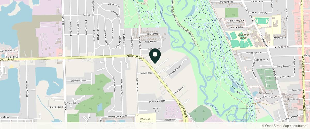 Map showing Dr. Inad N. Janineh, DO in Rochester, Michigan