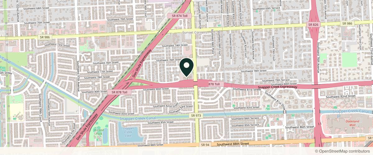 Map showing Dr. Jessica Cervantes, MD FAAD - Dermatologist Miami in Miami, Florida