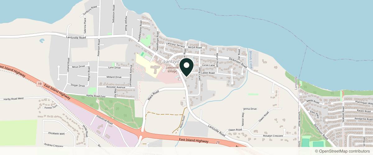 Map showing Dr. Philip Barnsley in Nanaimo, British Columbia