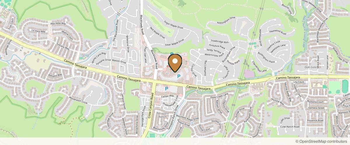 Map showing Dr. Stephen J. Ronan, MD in Pleasanton, California