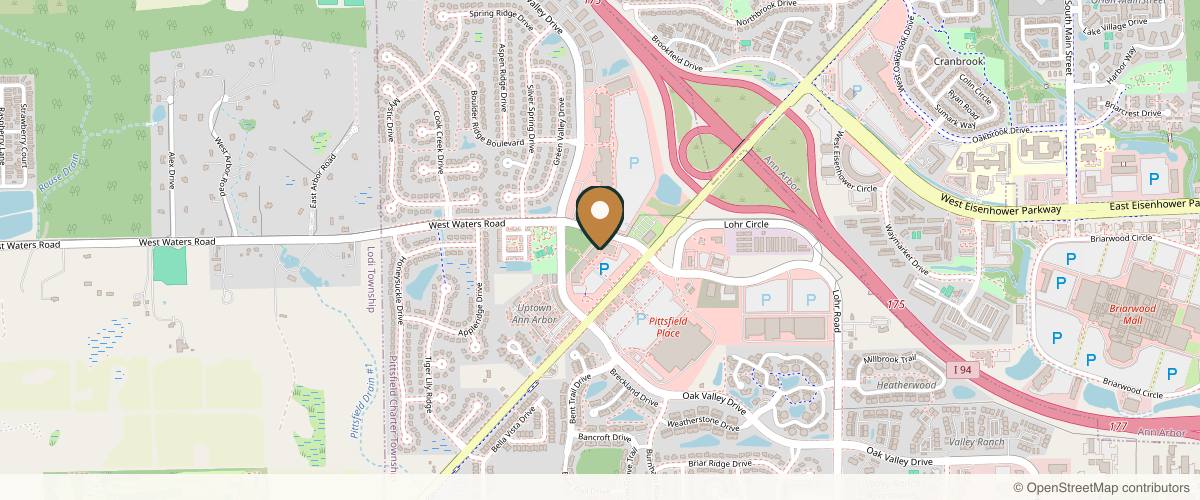 Map showing Everbelle Aesthetics in Ann Arbor, Michigan
