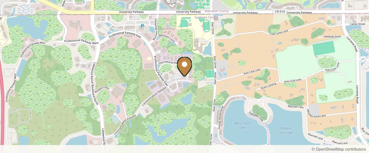Map showing Florida Plastic Surgery and MedSpa - Dr. Kristopher Hamwi in Sarasota, Florida