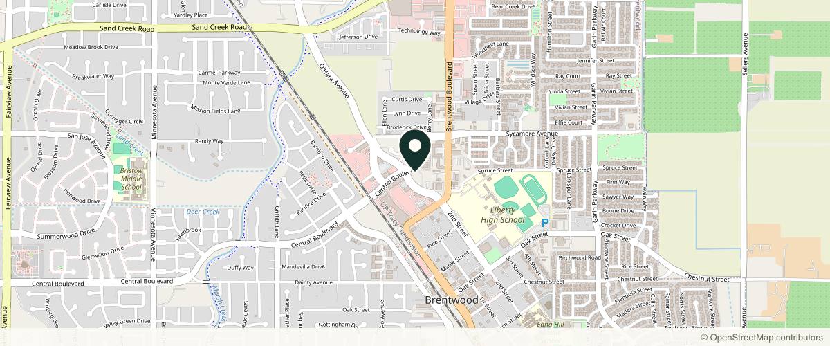 Map showing Golden State Dermatology in Los Angeles, California