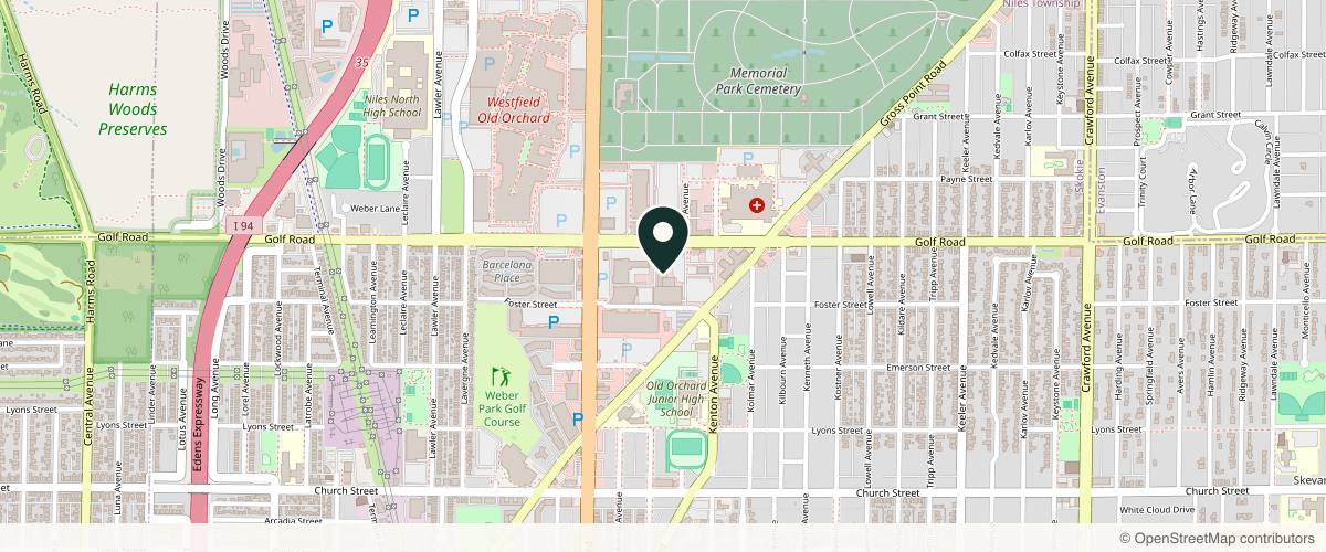 Map showing GoldinSkin Dermatology in Chicago, Illinois