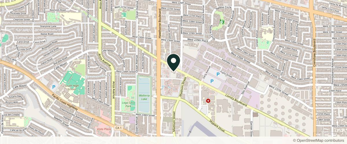 Map showing Good Dermatology in Torrance, California