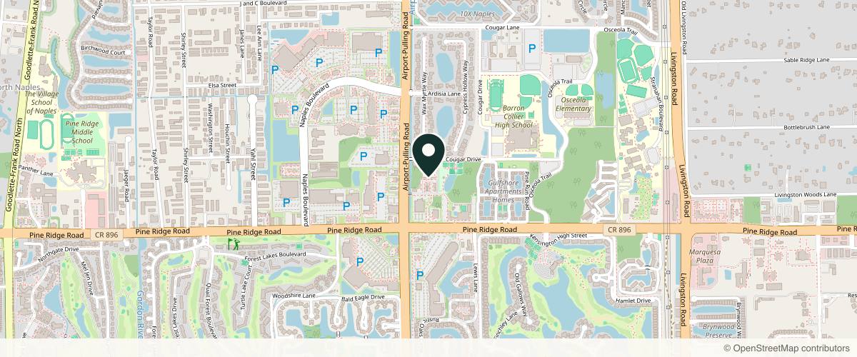 Map showing Harris Dermatology | Naples Dermatology in Naples, Florida