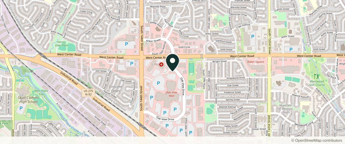 Map showing Joel Schlessinger, MD in Omaha, Nebraska