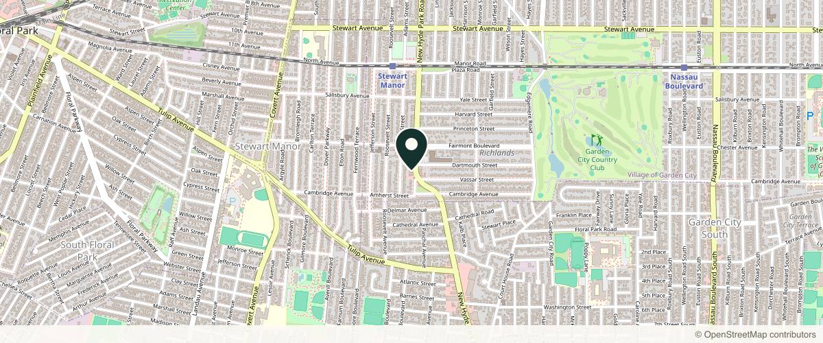 Map showing Jonathan Beschloss, MD, FAAD in Garden City, New York