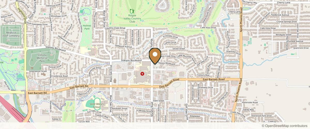 Map showing King Aesthetics in Medford, Oregon
