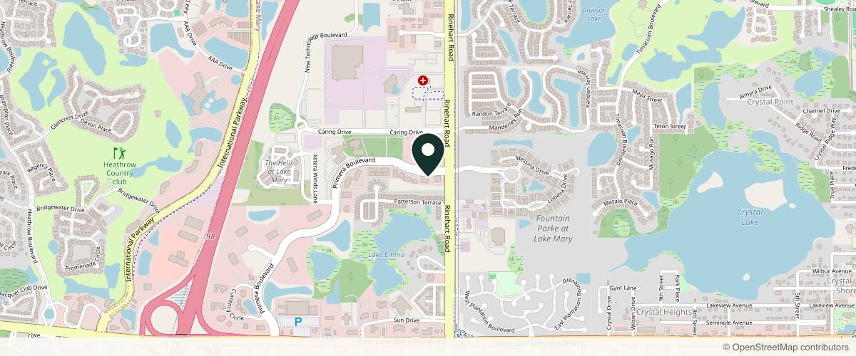 Map showing Knight Dermatology Institute: A Forefront Dermatology Practice in Orlando, Florida