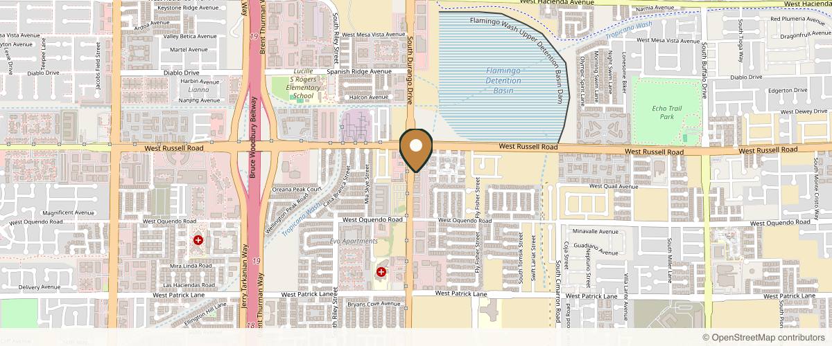 Map showing La Femme Plastic Surgery - Rachel Mason, M.D. in Summerlin, Nevada