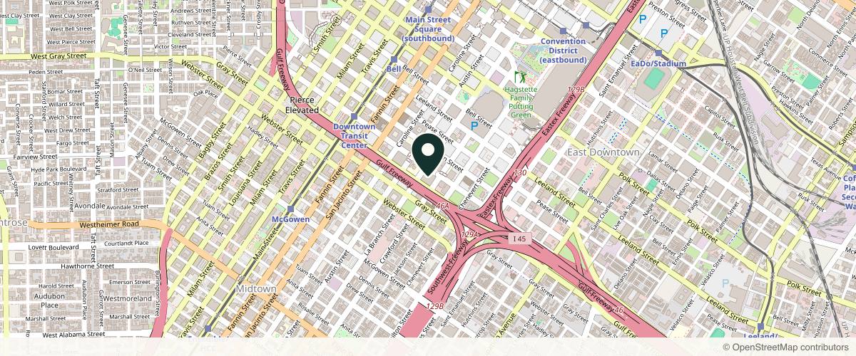 Map showing Leo Lapuerta, MD Plastic Surgery in Pearland, Texas