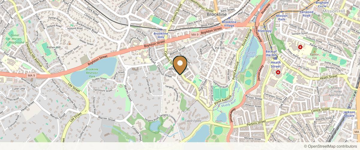 Map showing Longwood Plastic Surgery in Boston, Massachusetts