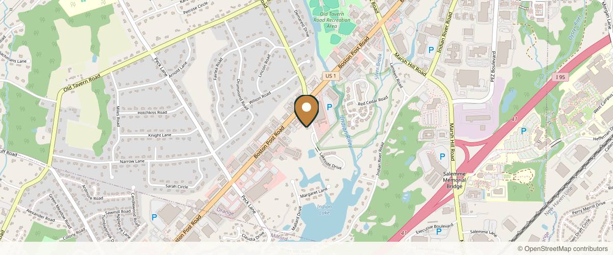 Map showing Mao Facial Plastic Surgery in New Haven, Connecticut