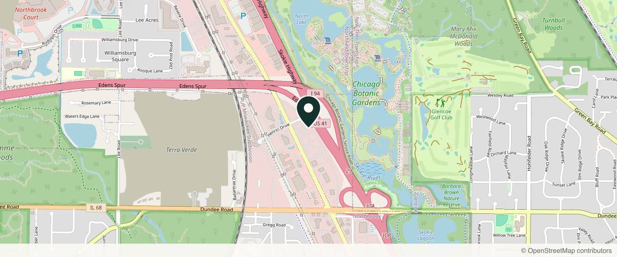 Map showing Mark Sisco, M.D. in Chicago, Illinois