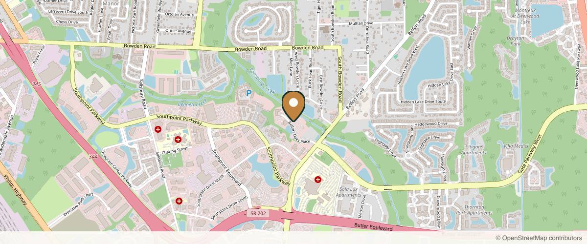 Map showing Michael J. Duffy MD - Jacksonville Plastic Surgery by Duffy in Jacksonville, Florida