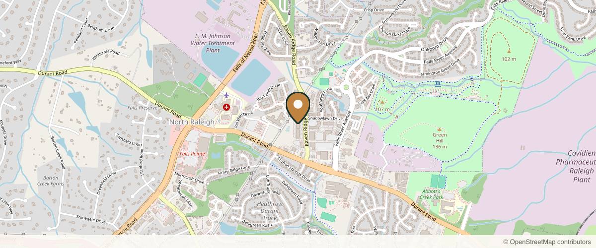 Map showing Michael Law MD Aesthetic Plastic Surgery in Raleigh, North Carolina