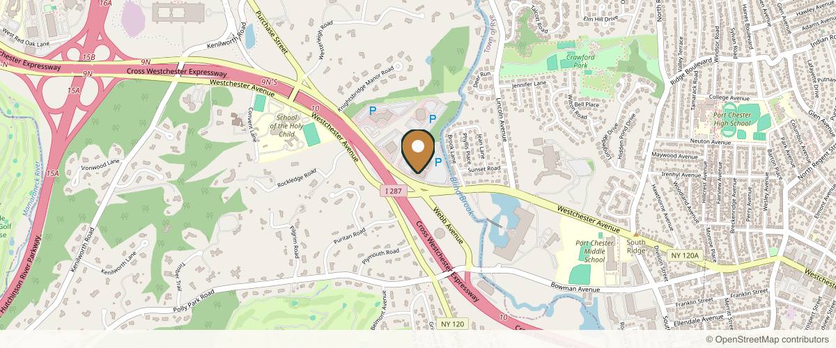 Map showing Michael S. Suzman, MD in White Plains, New York