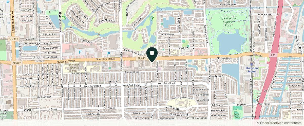 Map showing Minars Dermatology - Dermatologist Hollywood in Aventura, Florida