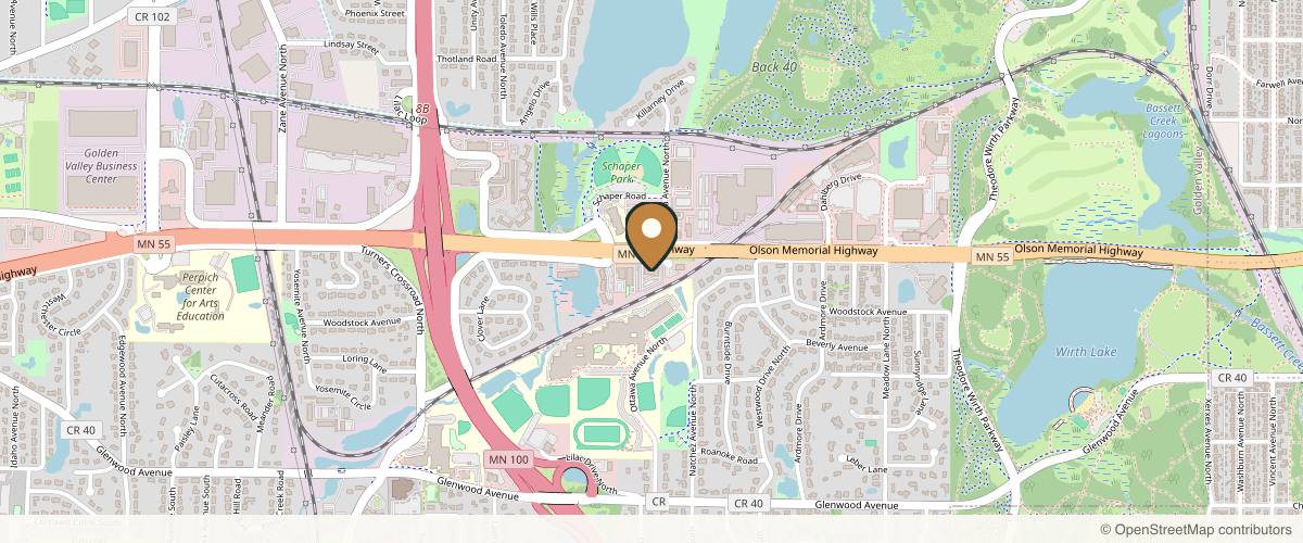 Map showing Minneapolis Plastic Surgery in Minneapolis, Minnesota