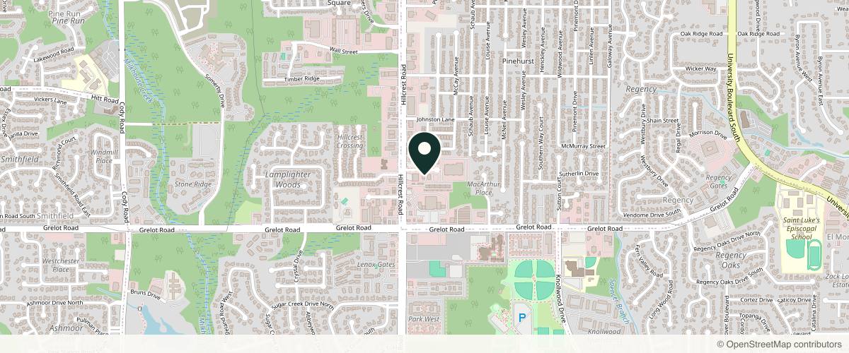Map showing Mobile Dermatology in Mobile, Alabama