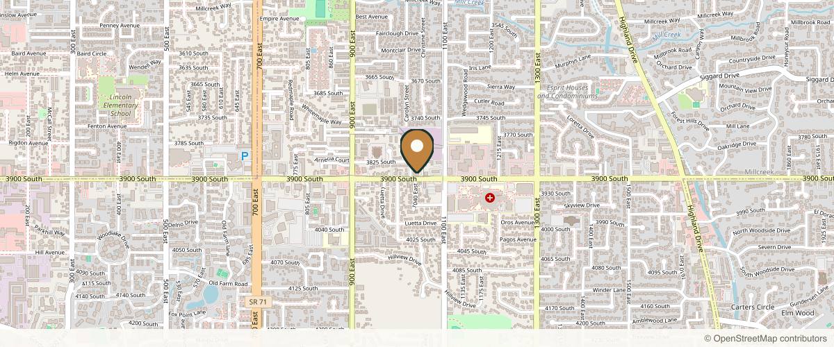 Map showing Mobley MD - Facial Plastic Surgeon in Salt Lake City, Utah