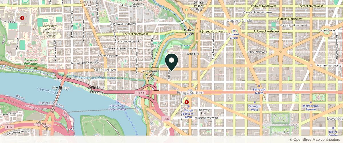 Map showing Neely Dermatology and Aesthetics in Washington, District of Columbia