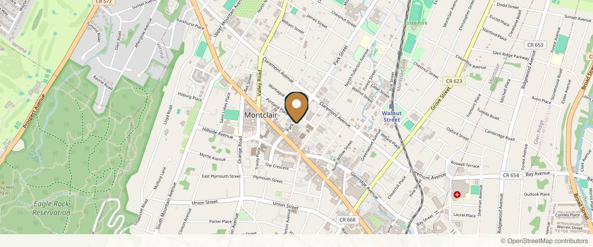 Map showing New Jersey Plastic Surgery in Jersey City, New Jersey