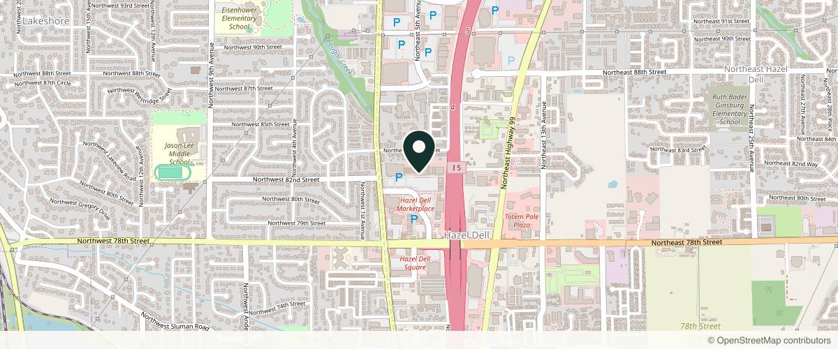 Map showing Nuance Medspa in Vancouver, Washington