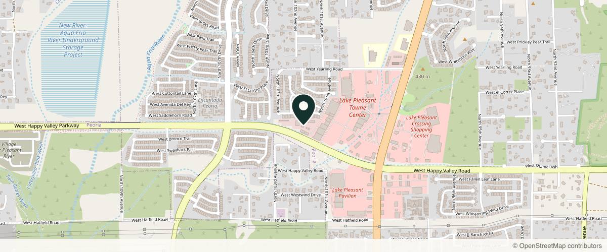 Map showing Omni Dermatology, Inc in Surprise, Arizona