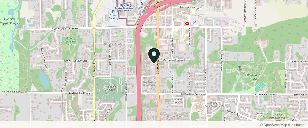 Map showing Pacific Northwest Dermatology-Puyallup in Tacoma, Washington