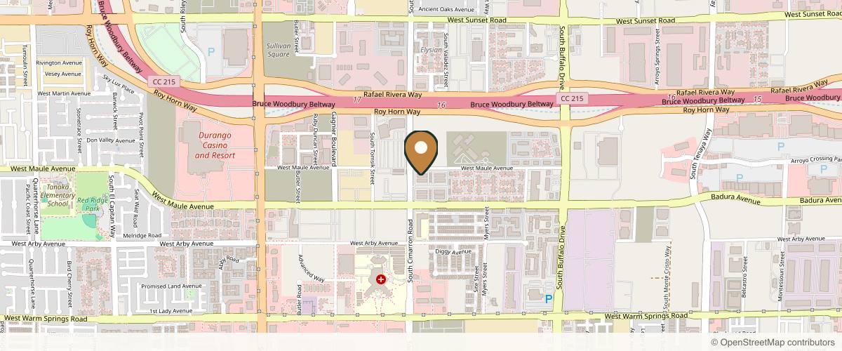 Map showing Pancholi Cosmetic Surgery in Summerlin, Nevada