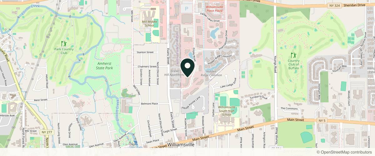 Map showing Paul Wirth, MD in Buffalo, New York