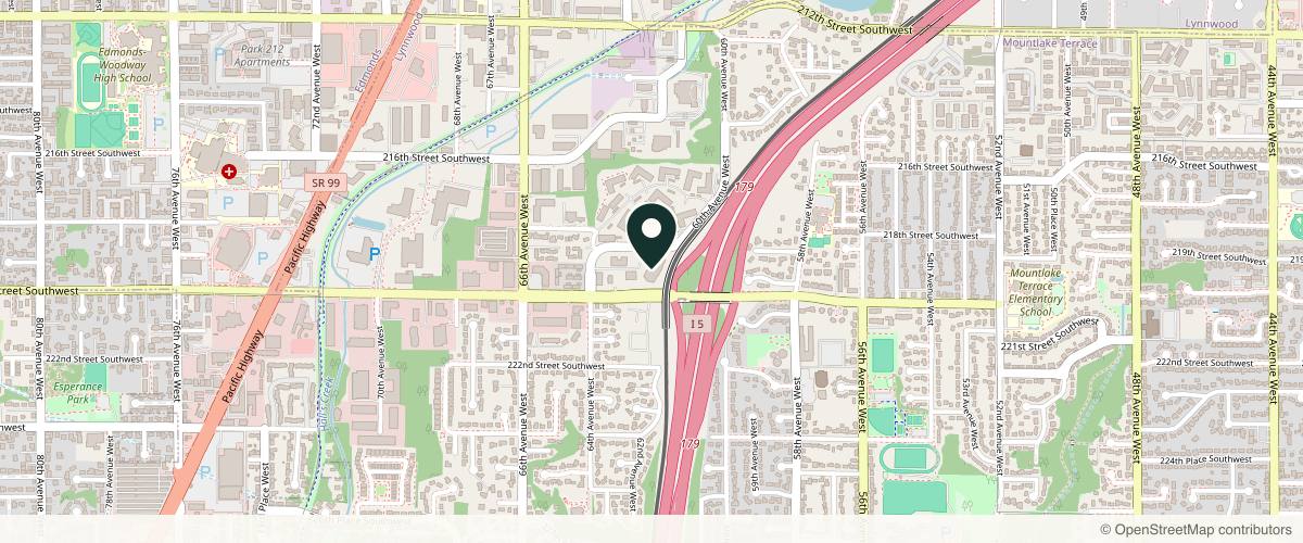 Map showing PHASE Plastic Surgery in Seattle, Washington