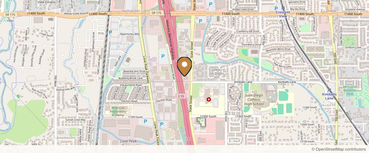 Map showing Premier Plastic Surgery Group in St. George, Utah