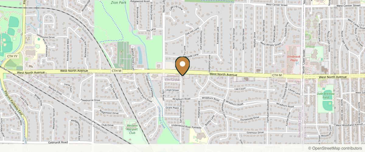 Map showing Quintessa Aesthetic Center in Milwaukee, Wisconsin
