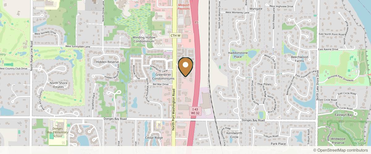 Map showing Quintessa Aesthetic Center in Milwaukee, Wisconsin